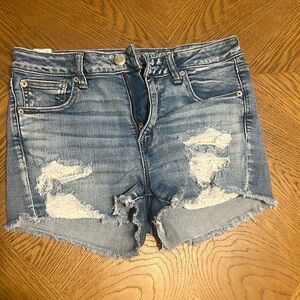 American Eagle next level stretch denim shorts size 10